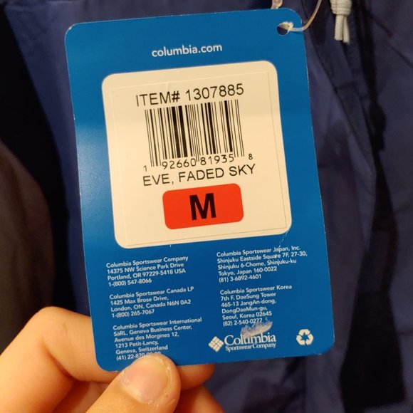 Columbia Ladies' Waterproof  Rain Jacket - Picture 7 of 7